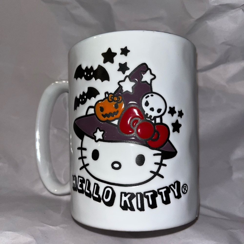 🆕 New Hello kitty Halloween Sanrio Little Satan Devil Witch Coffee Cup Mug